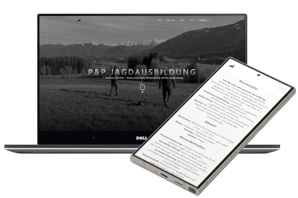 PP Jagdausbilung Website